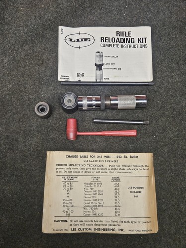 Vintage lee loader 243 - lee, .243